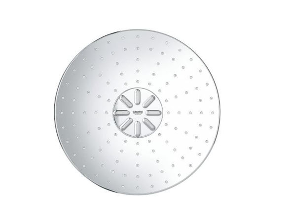 Immagine di Soffione doccia cromato a 2 getti diam. 305mm Rainshower Grohe 409928045