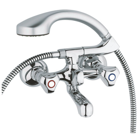 Immagine di Gruppo per vasca/doccia cromo Atlanta Grohe 25382000