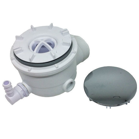 Immagine di Ricambio piletta piatto doccia ac.250 con drenaggio 86mm Glass GLPIL2