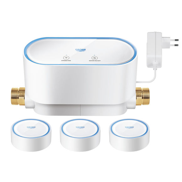 Immagine di Kit Sistema di sicurezza con 3 sensori d'acqua Grohe Sense 22502LN0