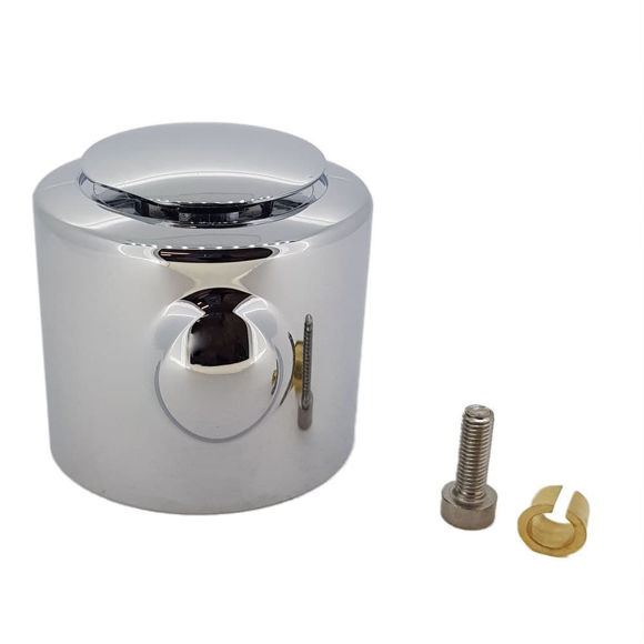 Immagine di Ricambio manopola cromo per miscelatore Hansgrohe 96619000