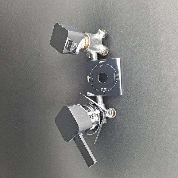 Immagine di Ricambio rubinetteria cromo per box doccia Bali Jacuzzi 720208190