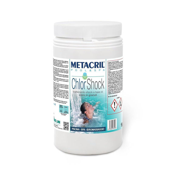 Immagine di Chlor Shock Granulare 1 Kg Metacril 400 01001