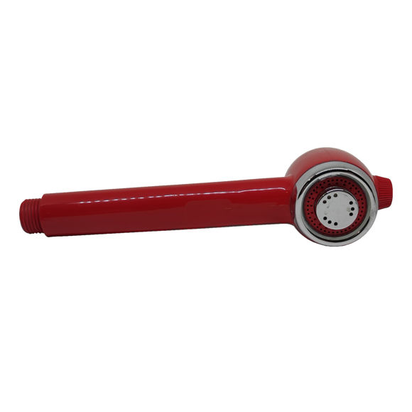 Immagine di Ricambio doccetta idromassaggio rosso 3 funzioni con supporto e flessibile Italform DOCITAL 22313603