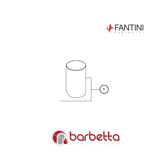 Immagine di Ricambio maniglia completa Milano Fantini 90029629