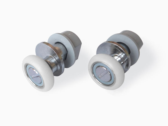 Immagine di Ricambio coppia ruote per box doccia Novellini R07BH2MO1