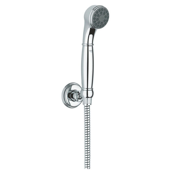 Immagine di Supporto doccia a muro con flessibile e doccetta Sinfonia 50 Grohe 28976000