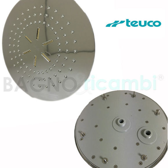 Immagine di ricambio soffione doccia Goloy Teuco Cromo 81100891801 (SOLO PARTE ESTERNA)