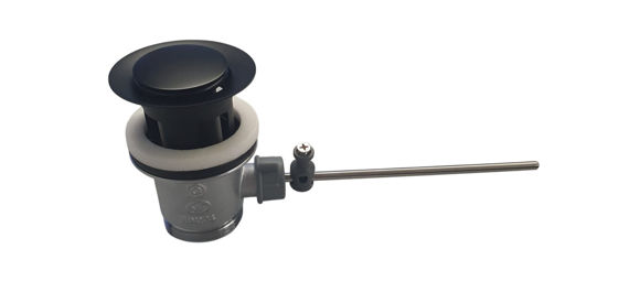 Immagine di Ricambio piletta Universal con saltarello per lavabo e bidet con foro troppopieno 28910KS0