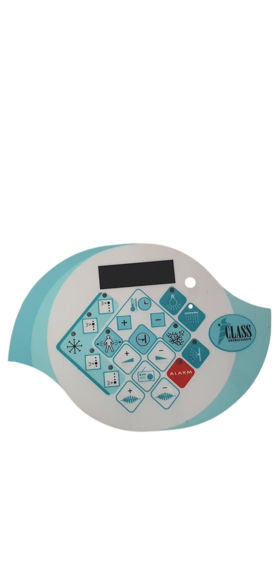 Immagine di Mascherina per tastiera vasca idromassaggio Glass 640601