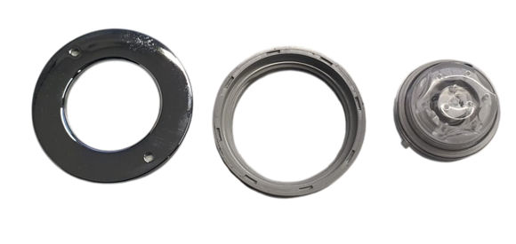 Immagine di Ricambio kit rosone + ugello + stringi bocchetta Teuco 8100145447