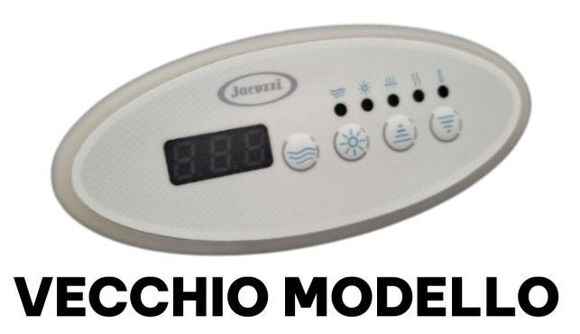 Immagine di Ricambio mascherina + display LED 4T P+L+U+D Jacuzzi  431101931+224030540