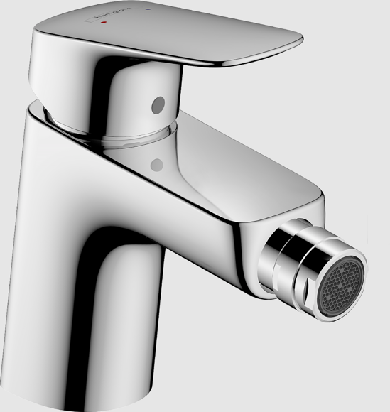 Immagine di Miscelatore monocomando logis bidet 70 con salterello Hansgrohe - 71204000