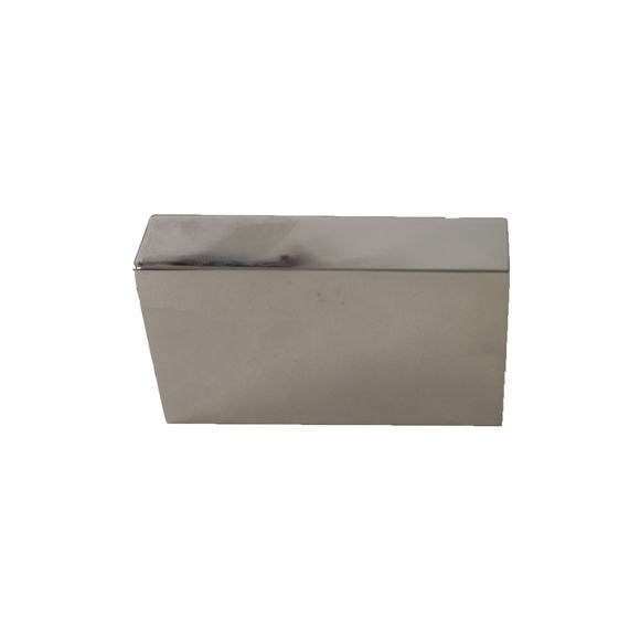 Immagine di Ricambio maglia tre fori rettangolo T cromo per miscelatore Gessi SP01925.031