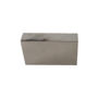 Immagine di Ricambio maglia tre fori rettangolo T cromo per miscelatore Gessi SP01925.031